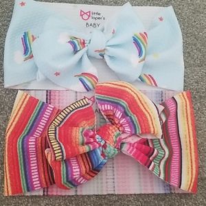 Baby headwrap/bow (mini)